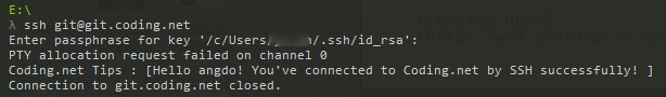 Coding connexting